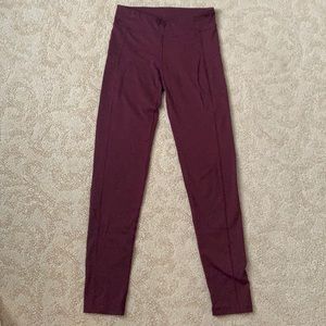 Aeropostale Maroon Leggings